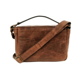 Ona Prince Street cuir Antique Cognac, sac photo messenger