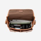 Ona Prince Street cuir Antique Cognac, sac photo messenger