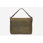 Ona Prince Street toile cirée Olive, sac photo messenger