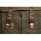 Ona Prince Street toile cirée Olive, sac photo messenger