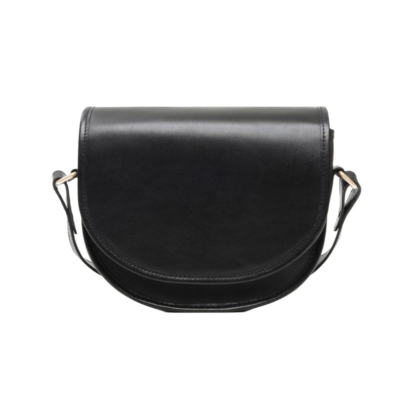 Ona Savannah cuir Noir, petit sac photo bandoulière