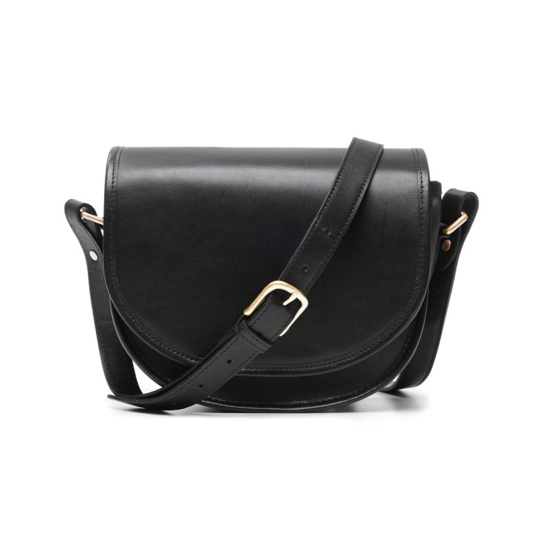 Savannah cuir Noir porté