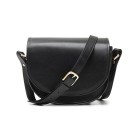Ona Savannah cuir Noir, petit sac photo bandoulière
