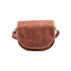 Ona Savannah cuir Antique Cognac, petit sac photo bandoulièr