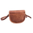 Ona Savannah cuir Antique Cognac, petit sac photo bandoulièr