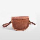 Ona Savannah cuir Antique Cognac, petit sac photo bandoulièr