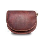 Ona Savannah cuir Root Beer, petit sac photo bandoulière
