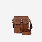 Ona Bond Street cuir Antique Cognac, sac photo compact