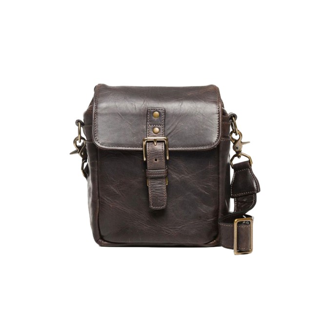 Ona Bond Street cuir Truffe, sac photo compact