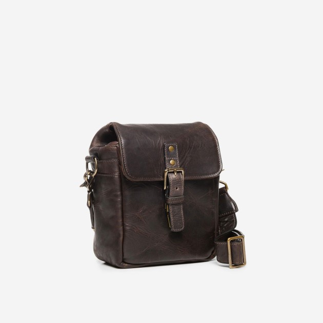 Ona Bond Street cuir Truffe, sac photo compact