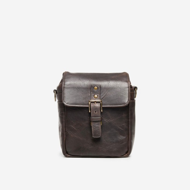 Ona Bond Street cuir Truffe, sac photo compact
