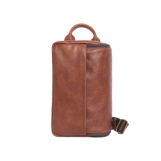 Ona Rockaway cuir Antique Cognac, sac photo à pivoter