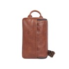 Ona Rockaway cuir Antique Cognac, sac photo à pivoter