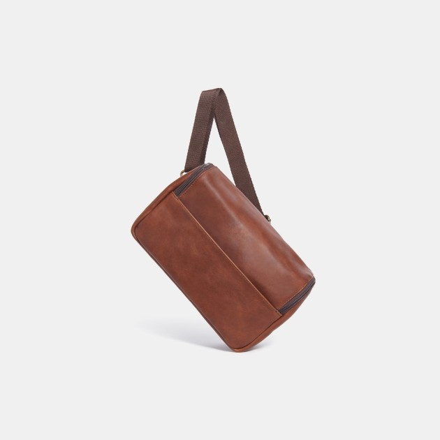 Ona Rockaway cuir Antique Cognac, sac photo à pivoter