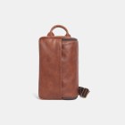 Ona Rockaway cuir Antique Cognac, sac photo à pivoter