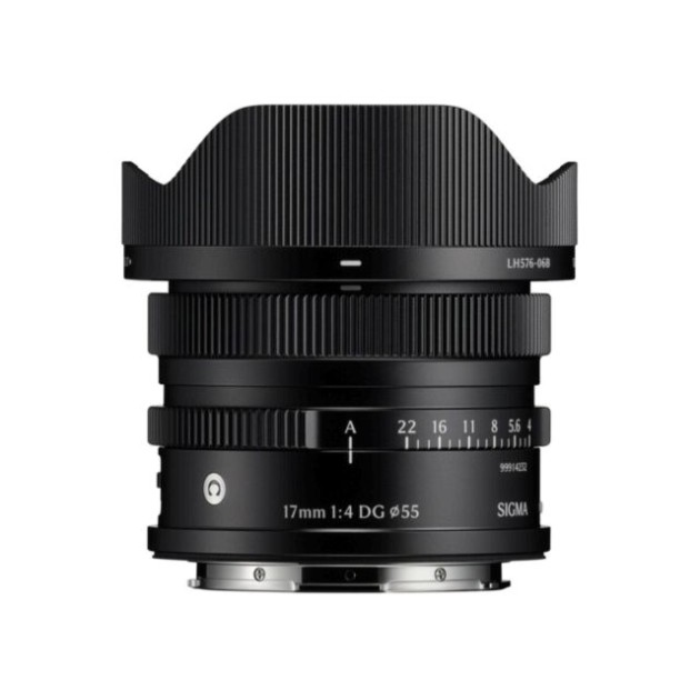 Objectif Sigma 17mm F4 DG Contemporary Noir