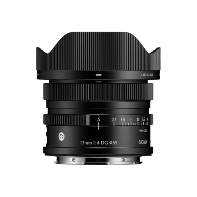Objectif Sigma 17mm F4 DG Contemporary Noir
