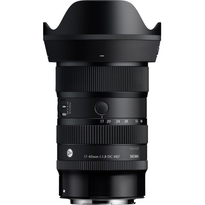 Objectif Sigma 17-40mm F1.8 DC Art
