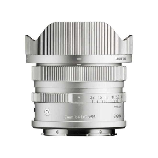 Objectif Sigma 17mm F4 DG Contemporary Silver