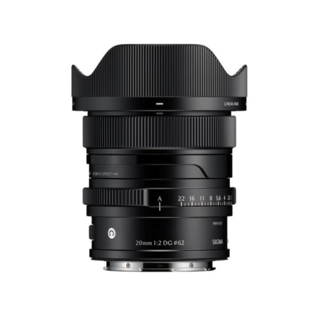 Objectif Sigma 20mm F2 DG Contemporary Noir