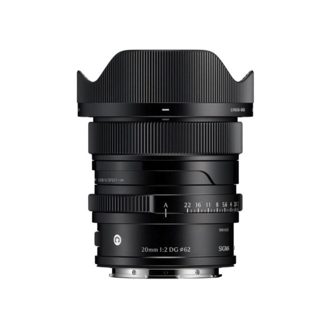 Objectif Sigma 20mm F2 DG Contemporary Noir