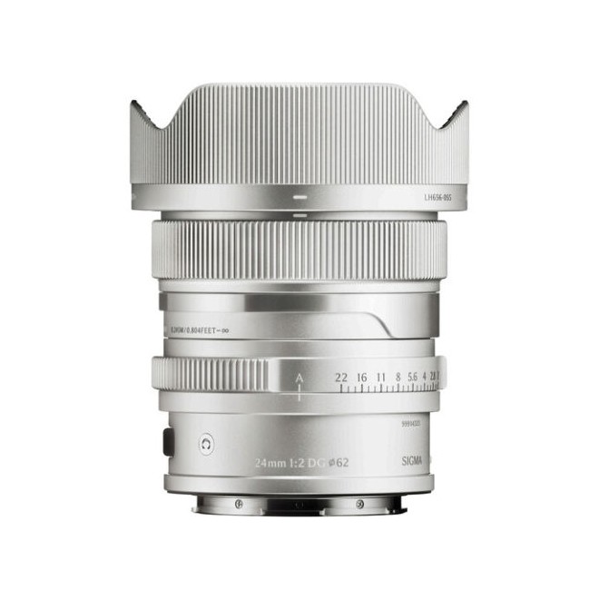 Objectif Sigma 24mm F2 DG Contemporary Silver