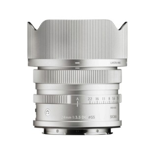 Objectif Sigma 24mm F3.5 DG Contemporary Silver
