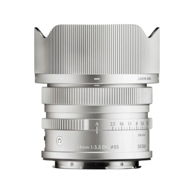 Objectif Sigma 24mm F3.5 DG Contemporary Silver