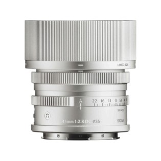 Objectif Sigma 45mm F2.8 DG Contemporary Silver