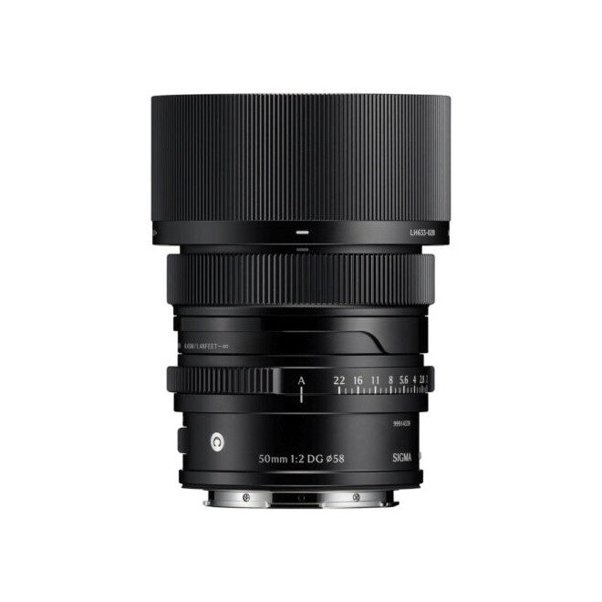 Objectif Sigma 50mm F2 DG Contemporary Noir