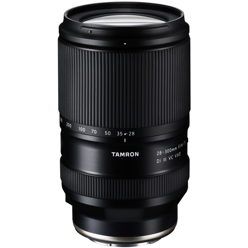 Tamron 28-300mm F/4-7.1 Di III VC VXD (Sony E), vue d'ensemble