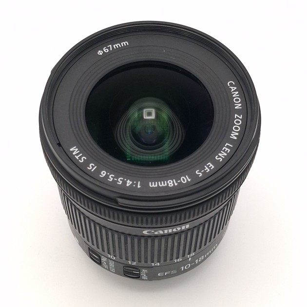 CANON EF-S 10-18 F4.5-5.6 IS STM d'occasion | Concept Store Photo