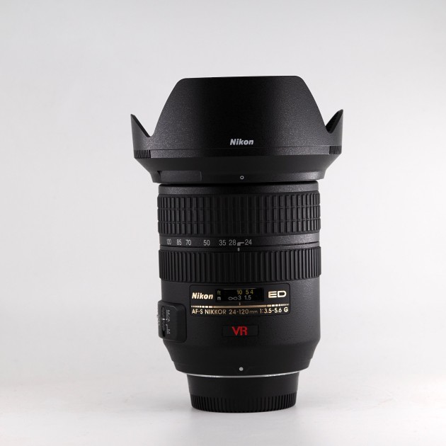 Nikon AFS 24-120 F3.5-5.6 G VR - Objectif reflex occasion - Concept Store Photo