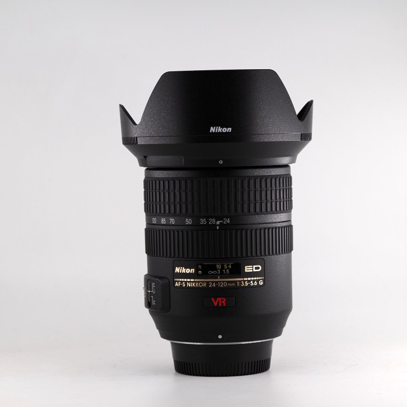 Nikon AFS 24-120 F3.5-5.6 G VR - Objectif reflex occasion - Concept Store Photo
