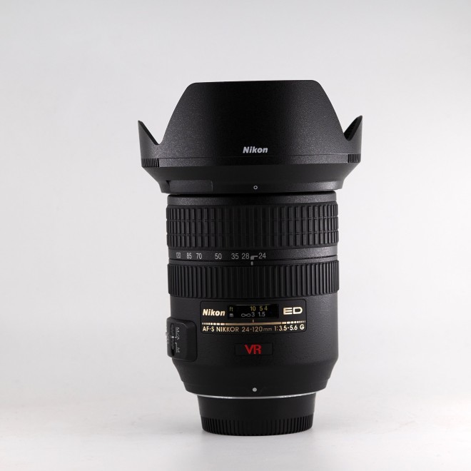 Nikon AFS 24-120 F3.5-5.6 G VR - Objectif reflex occasion - Concept Store Photo