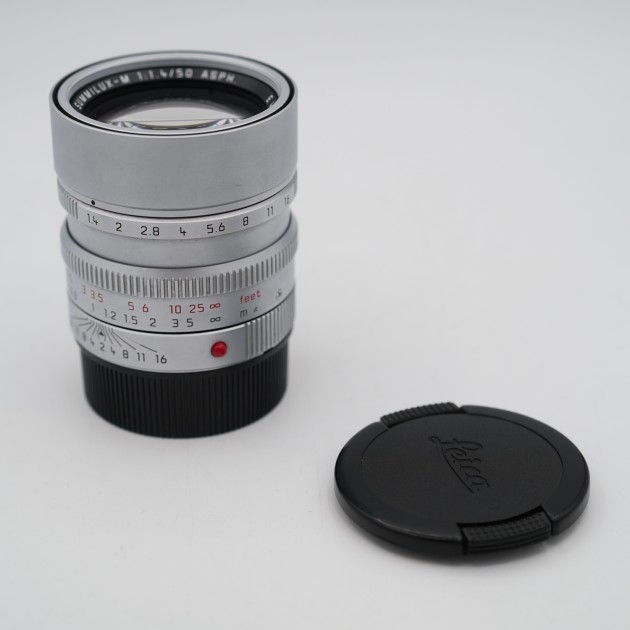LEICA SUMMILUX 50mm f1.4 SILVER ASP d'occasion | Concept Store Photo