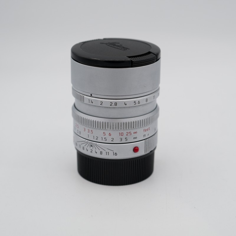 LEICA SUMMILUX 50mm f1.4 SILVER ASP d'occasion | Concept Store Photo