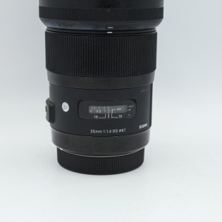 SIGMA CANON 35 MM 1.4 DG ART d'occasion | Concept Store Photo