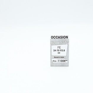 SONY FE 24-70 2.8 GM d'occasion | Concept Store Photo