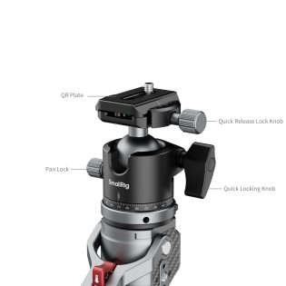Smallrig Monopode Fibre De Carbone 5564 - Monopodes - Concept Store Photo