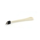 Dragonne silicone blanche 18816 — déstockage