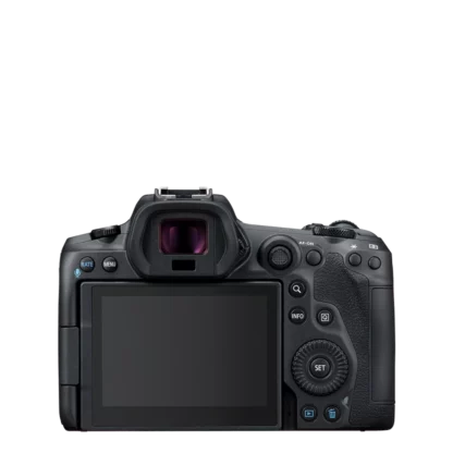 appareil photo Canon EOS R5, vue de dos