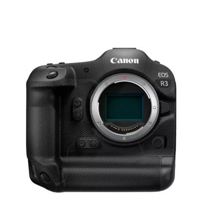 appareil photo Canon EOS R3 sans objectif, vue de face