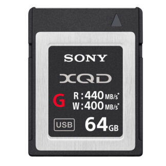 Carte XQD 64GO G SERIES R440/W400