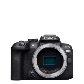 appareil photo Canon EOS R10 sans objectif, vue de face